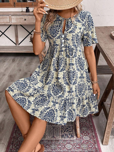 Breezy | Floral Beach Dress