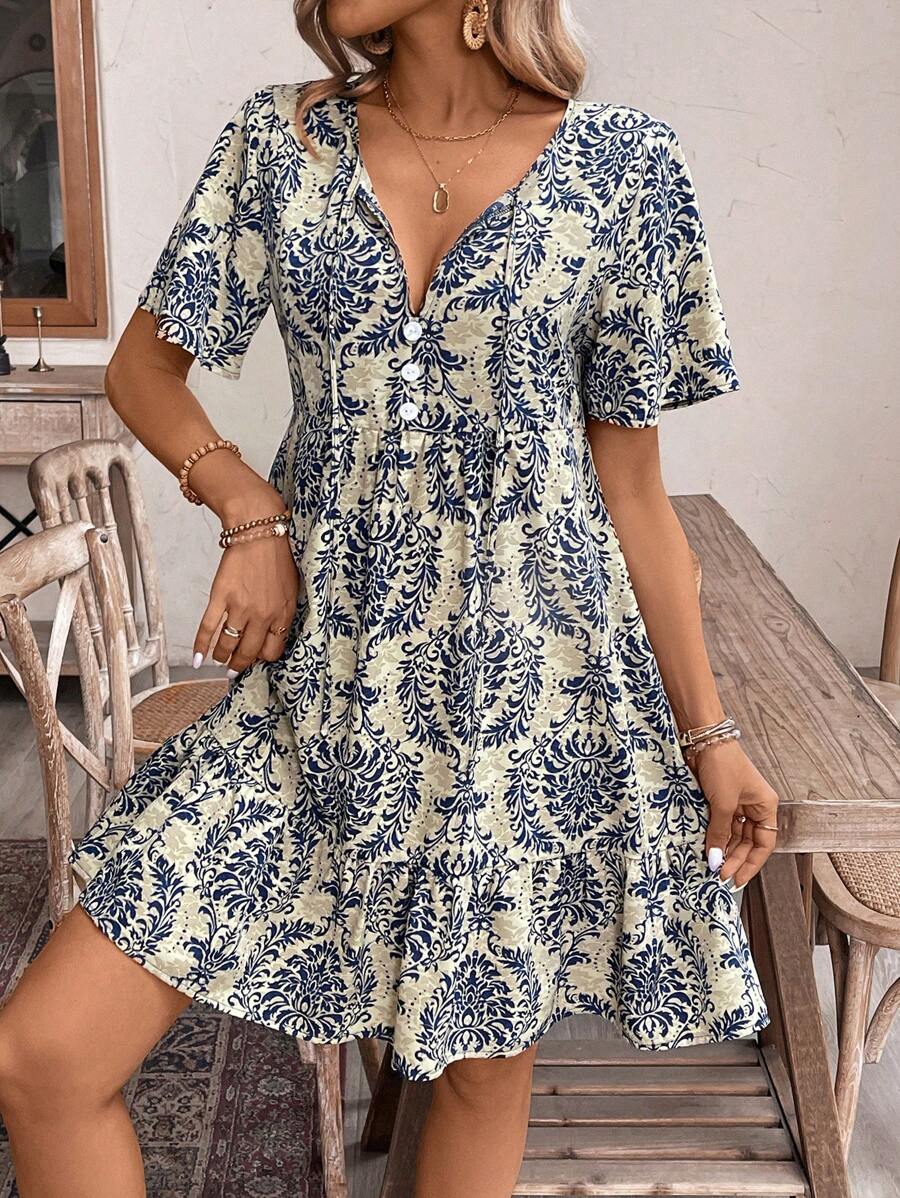 Breezy | Floral Beach Dress