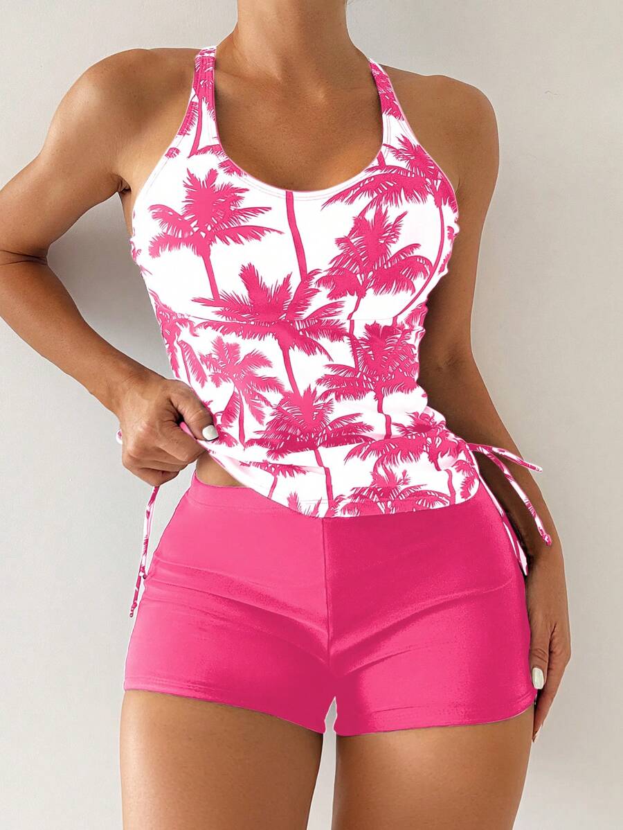 Tropique | Palm Tree Tankini Set