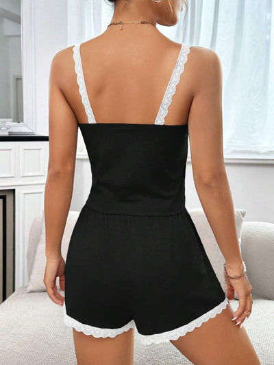 Luxe | Lace Trim Cami Set