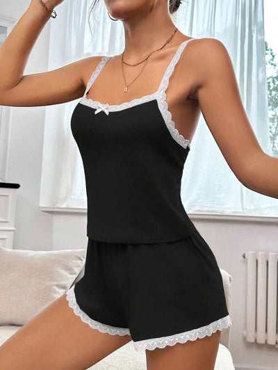 Luxe | Lace Trim Cami Set