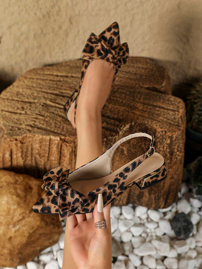 Kira | Chic Leopard Print Flats
