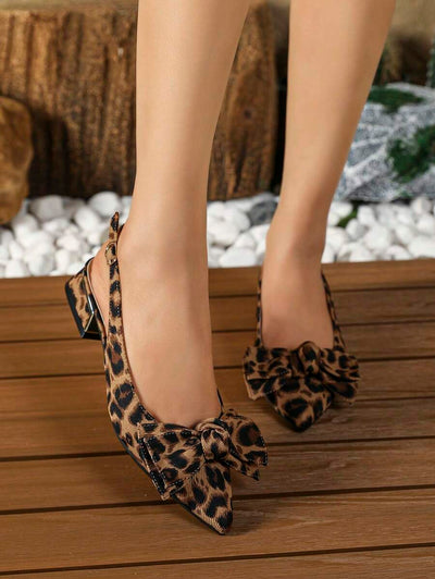 Kira | Chic Leopard Print Flats