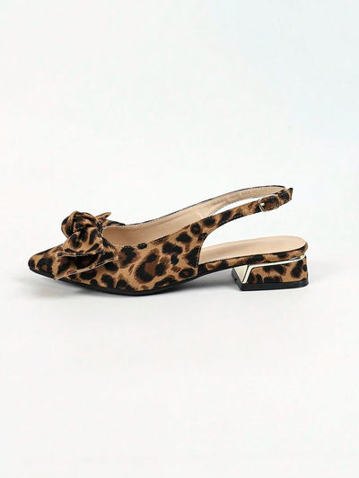 Kira | Chic Leopard Print Flats