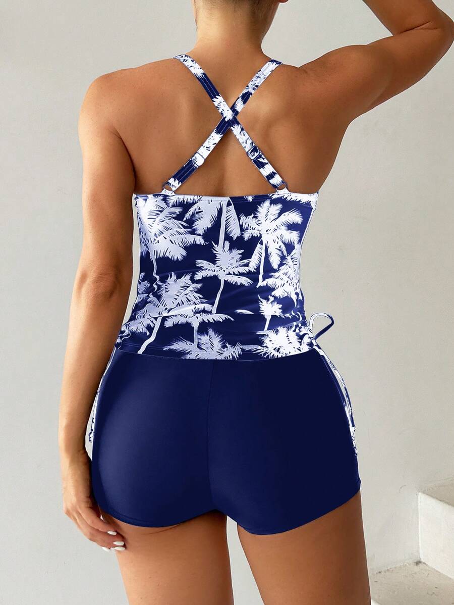 Tropique | Palm Tree Tankini Set