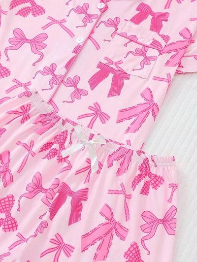 Breezy | Casual Bow Pyjama Set