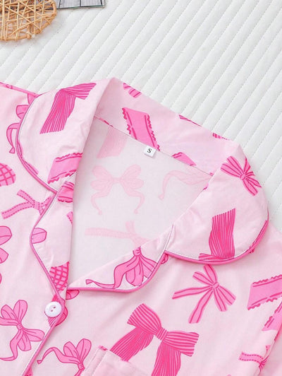Breezy | Casual Bow Pyjama Set