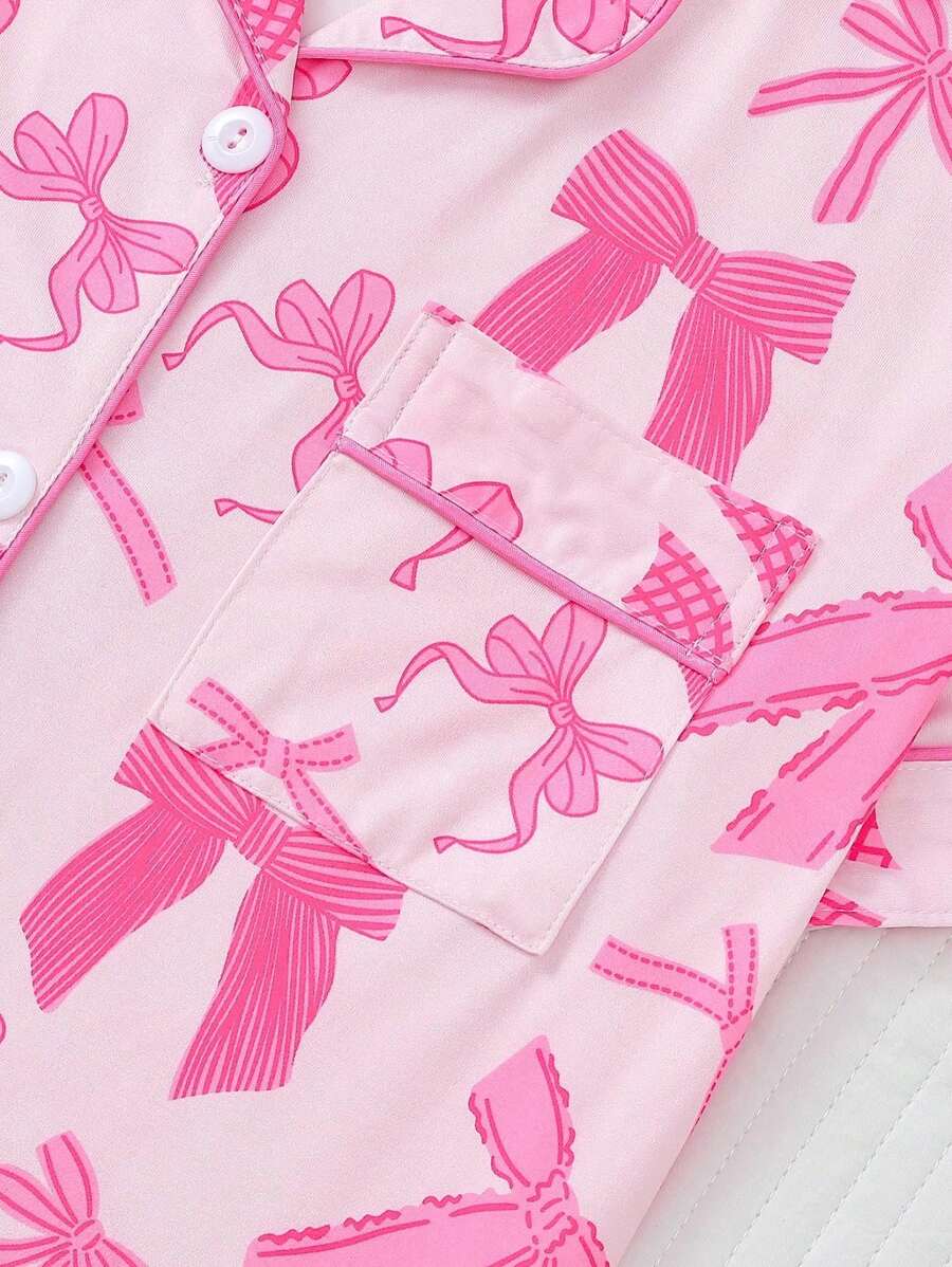 Breezy | Casual Bow Pyjama Set