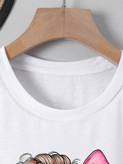 Jolly | Festive Santa Chick T-Shirt