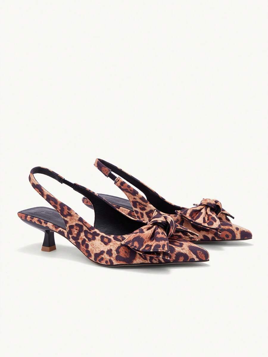 Cleo | Chic Leopard Print Heels