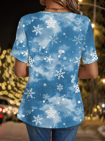 Luna | Casual Christmas Tee