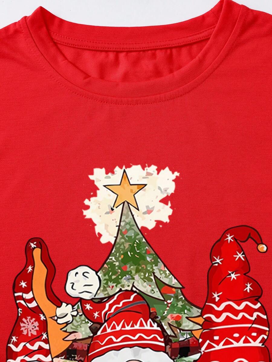 Jolly | Festive Santa Chick T-Shirt