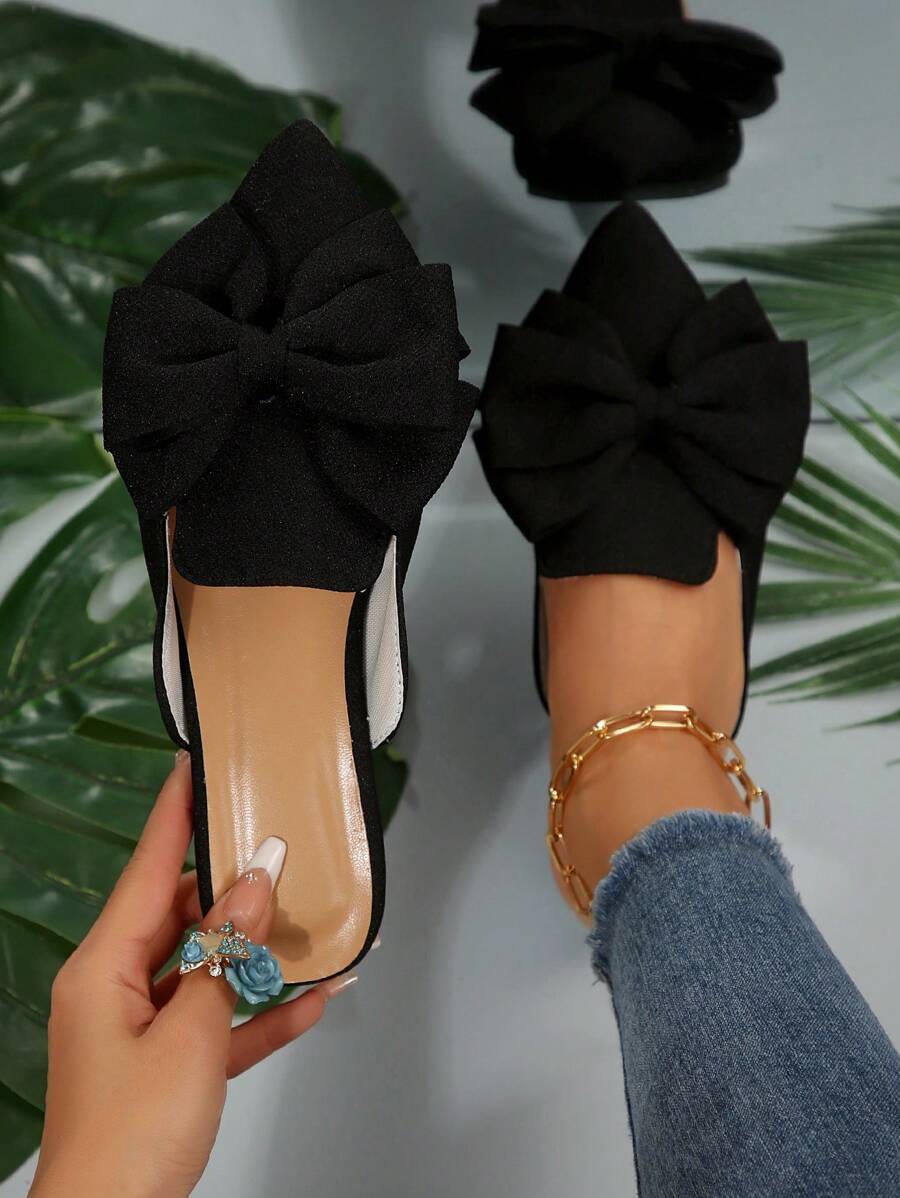 Feline | Chic Leopard Print Mules