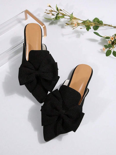 Feline | Chic Leopard Print Mules