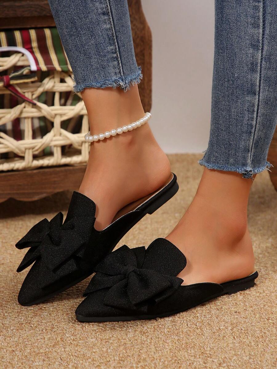 Feline | Chic Leopard Print Mules