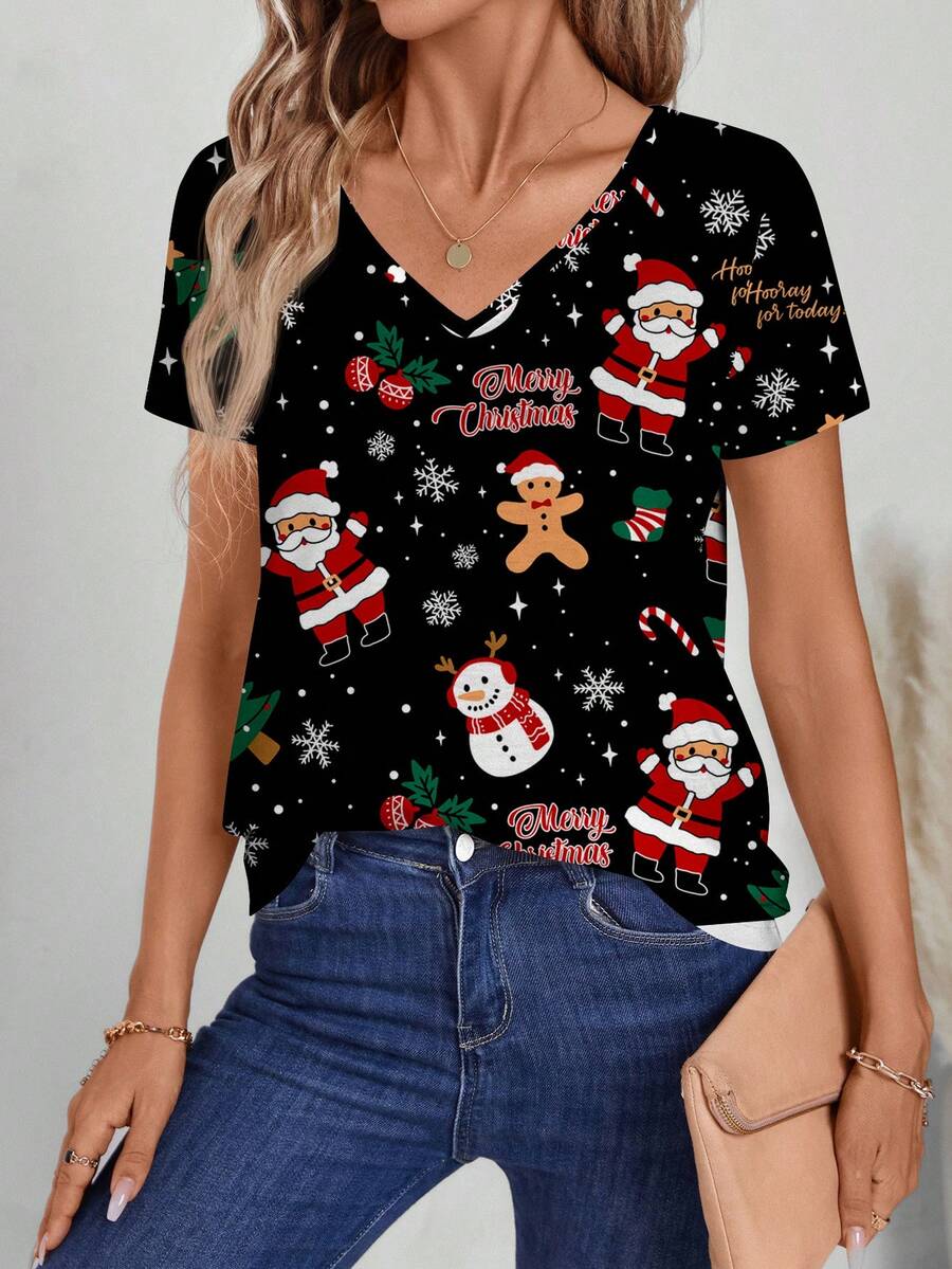 Merry | Festive Graphic T-Shirt