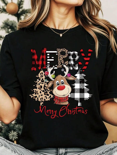 Jolly | Festive Reindeer Tee