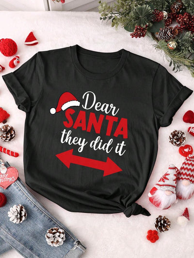Jolly | Festive Santa Graphic Tee