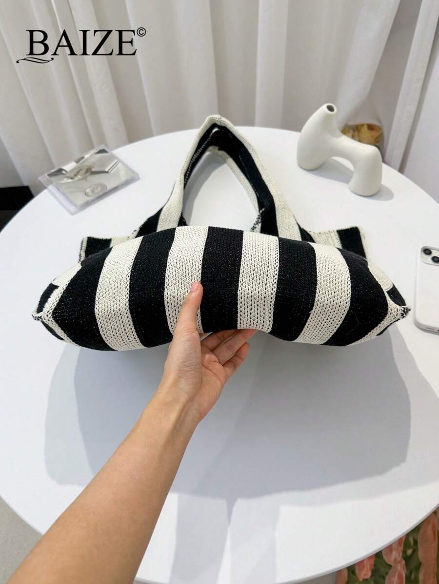 Breezy | Woven Beach Tote Bag