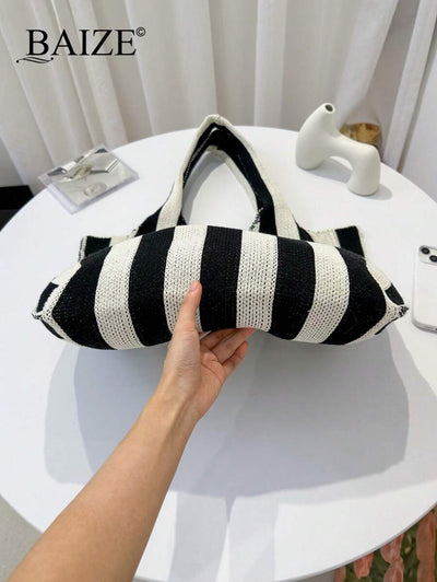 Breezy | Woven Beach Tote Bag