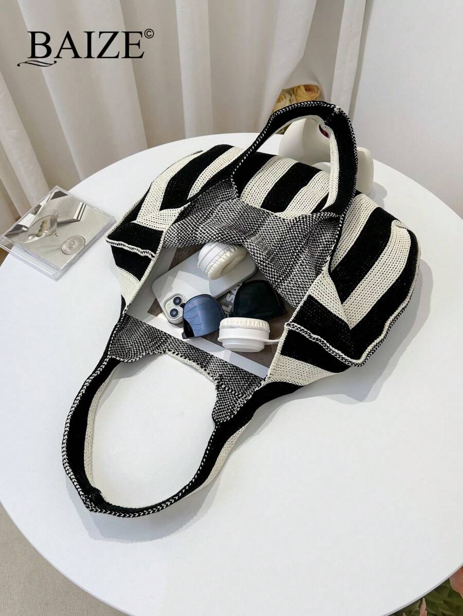 Breezy | Woven Beach Tote Bag