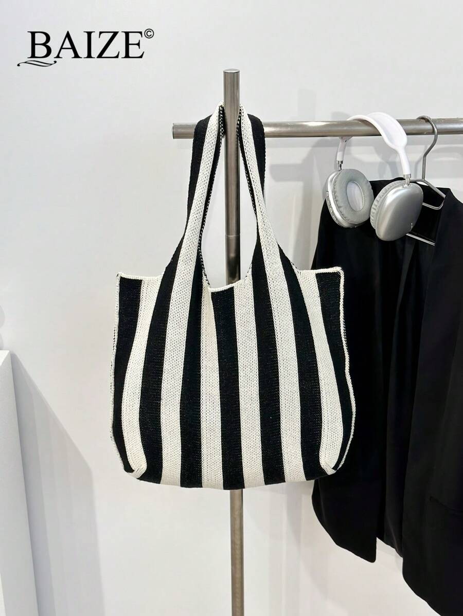 Breezy | Woven Beach Tote Bag