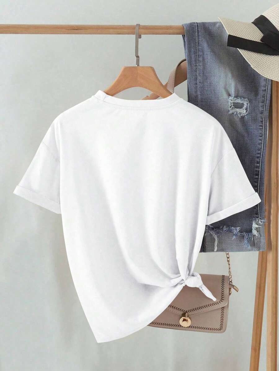 Jolly | Festive Santa Chick T-Shirt