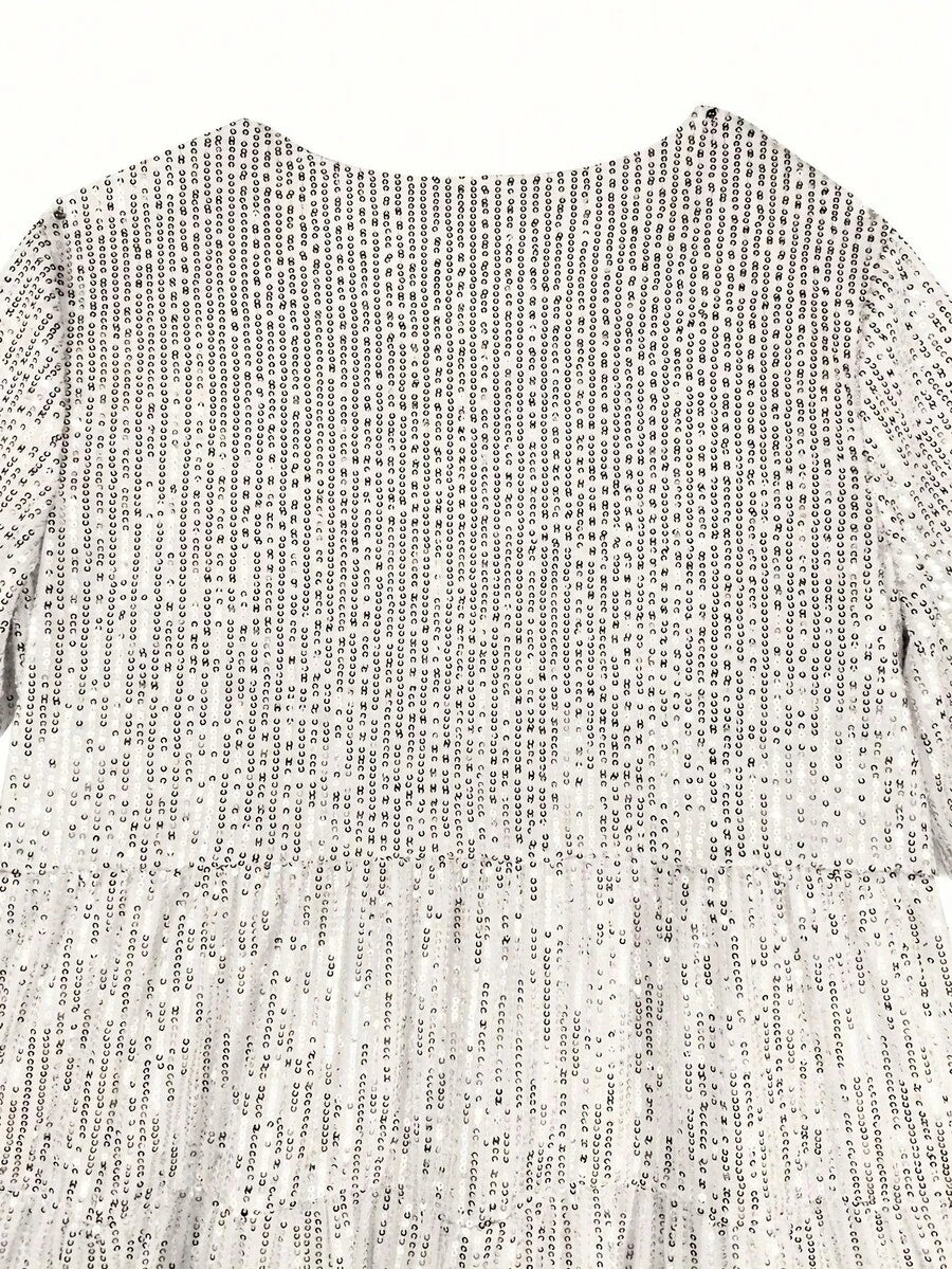 Dahlia | Sequin Babydoll Dress