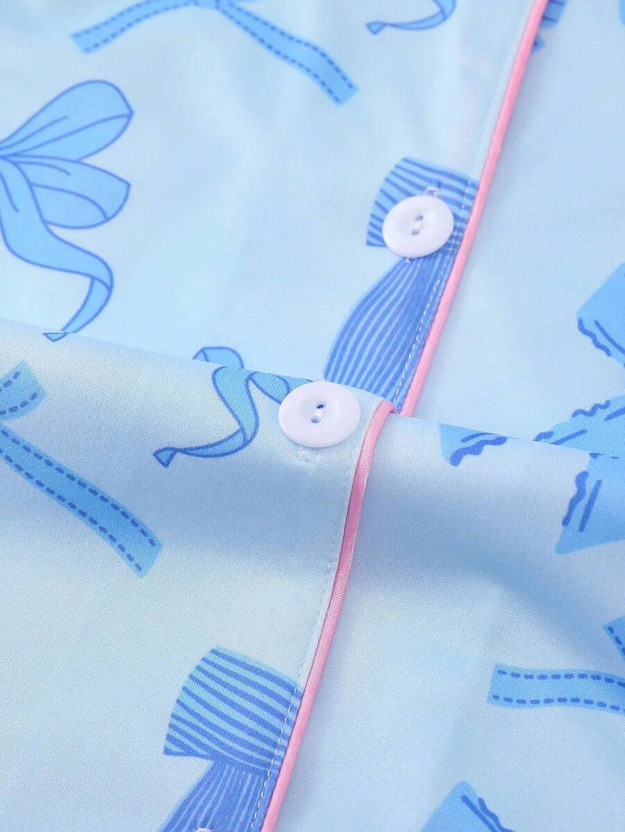 Breezy | Casual Bow Pyjama Set