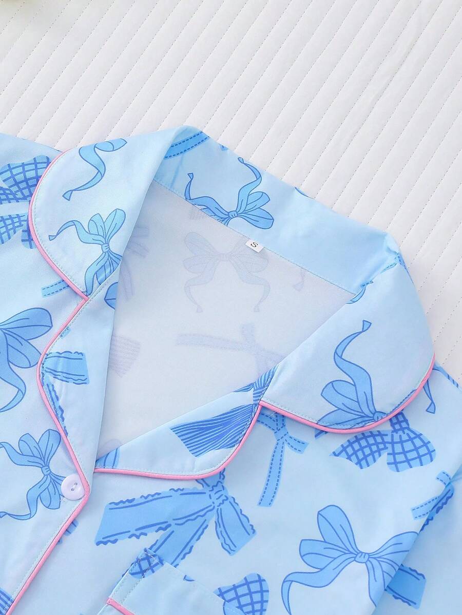 Breezy | Casual Bow Pyjama Set