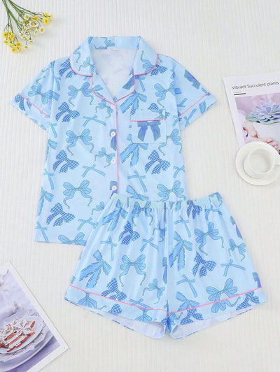 Breezy | Casual Bow Pyjama Set