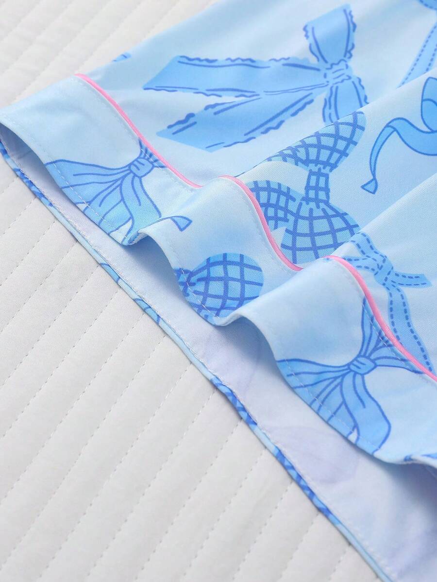 Breezy | Casual Bow Pyjama Set