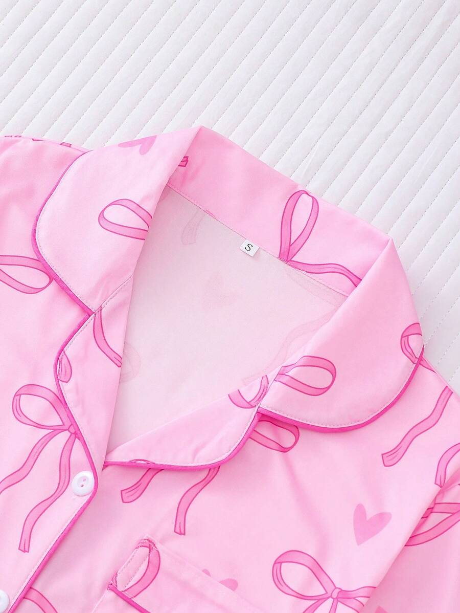 Breezy | Casual Bow Pyjama Set