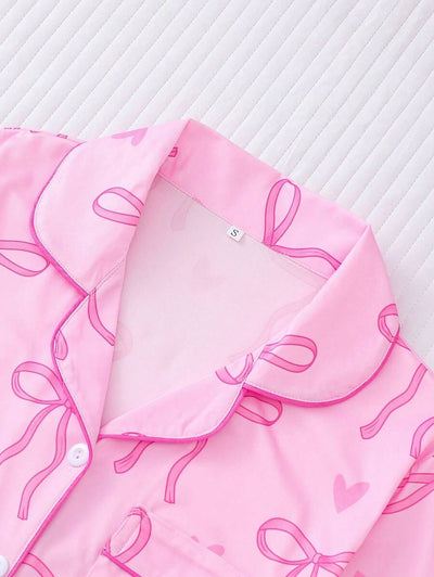 Breezy | Casual Bow Pyjama Set