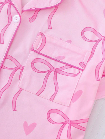 Breezy | Casual Bow Pyjama Set