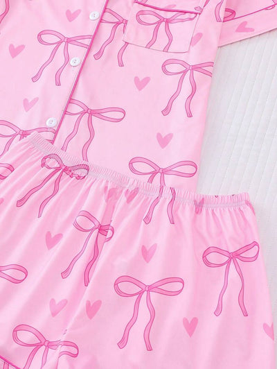 Breezy | Casual Bow Pyjama Set