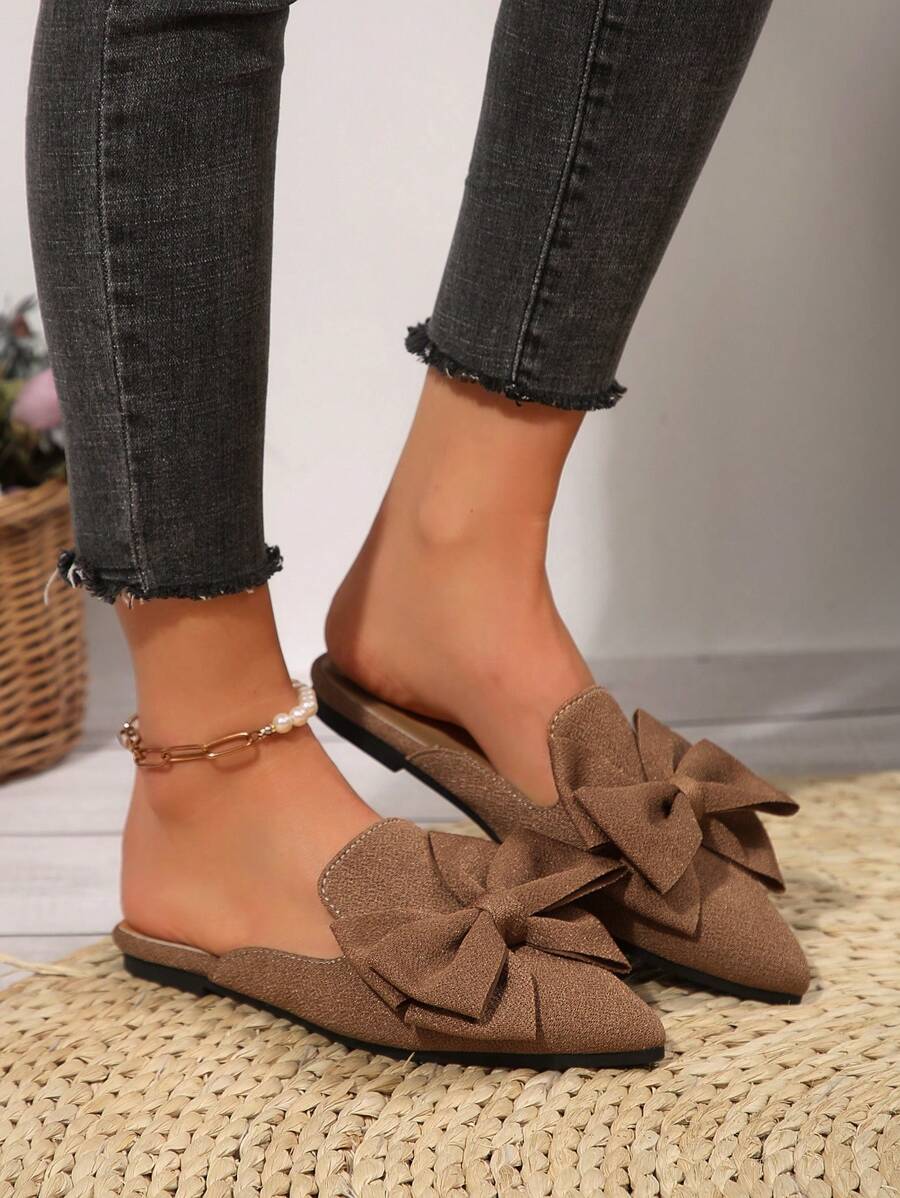 Feline | Chic Leopard Print Mules