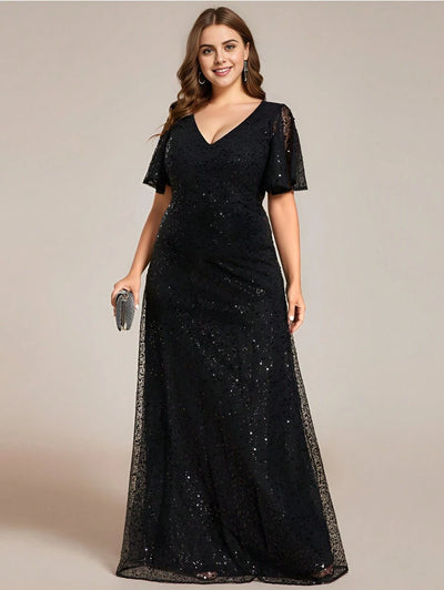 Celeste | Elegant Sequined Formal Dress