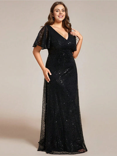 Celeste | Elegant Sequined Formal Dress