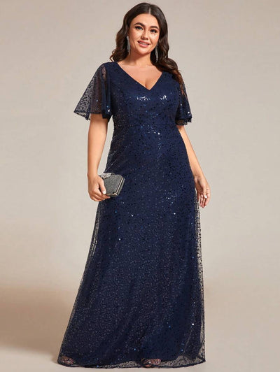 Celeste | Elegant Sequined Formal Dress
