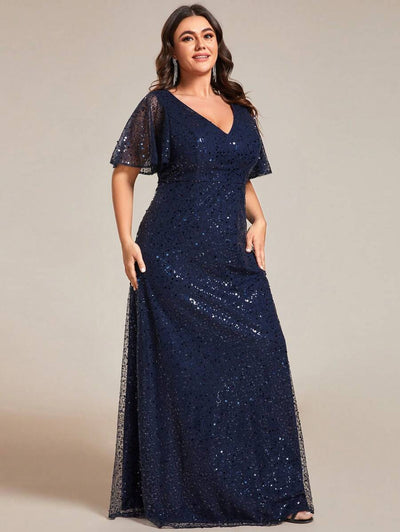 Celeste | Elegant Sequined Formal Dress