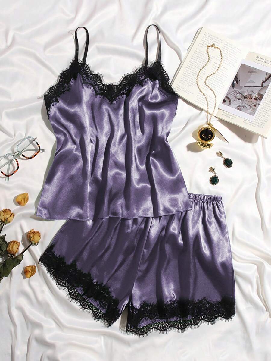 Luxe | Satin Lace Sleep Set