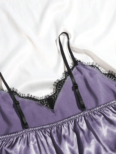 Luxe | Satin Lace Sleep Set