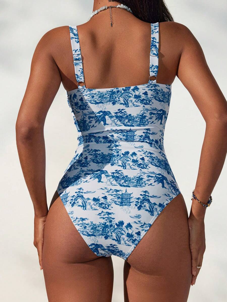 Breezy | Floral One-Piece Swimsuit