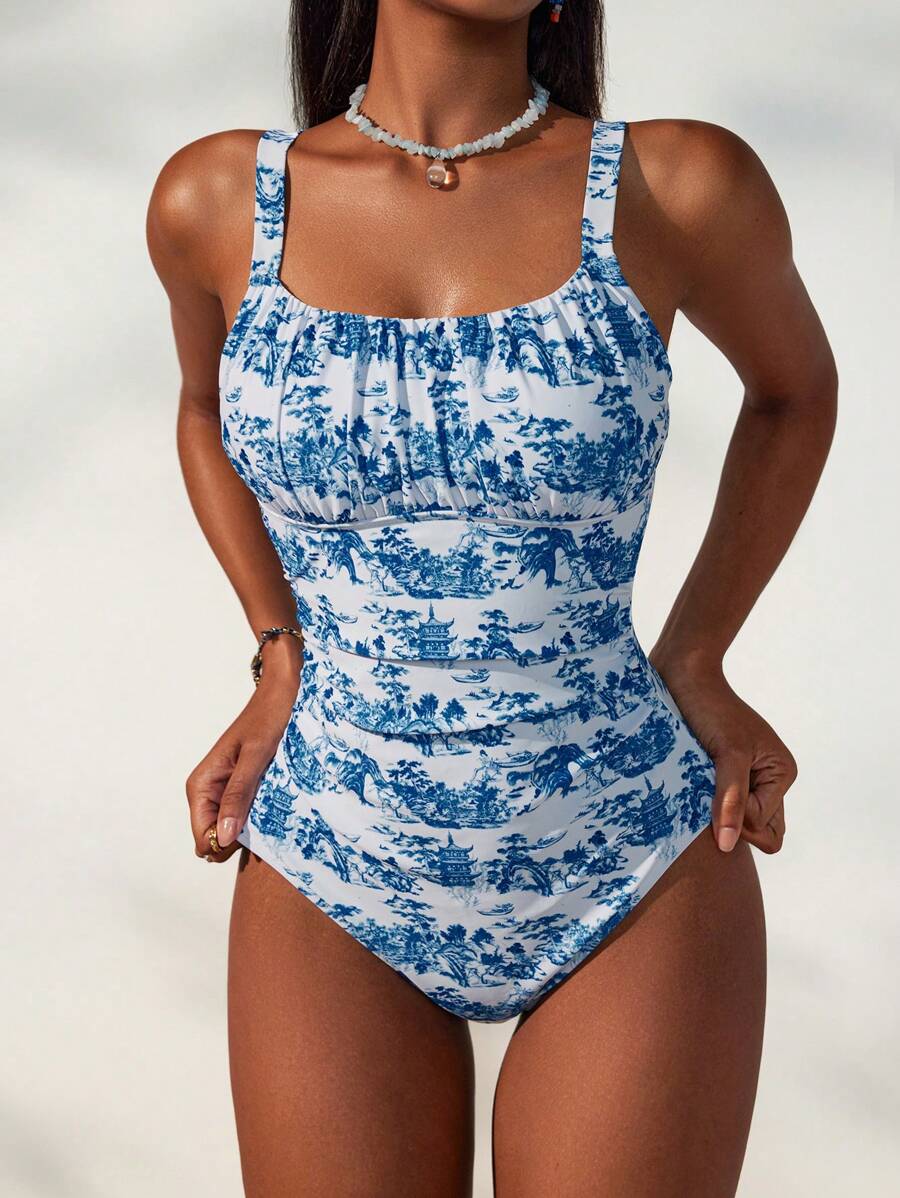 Breezy | Floral One-Piece Swimsuit