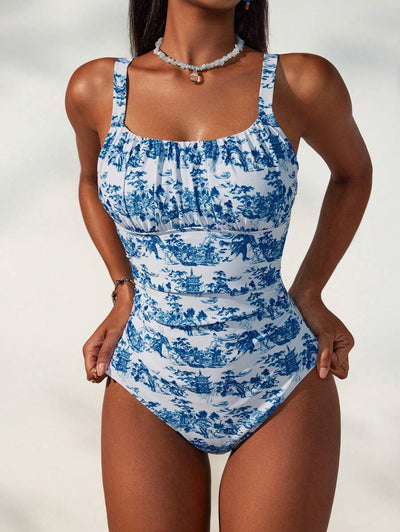 Breezy | Floral One-Piece Swimsuit