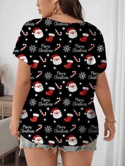 Nora | Casual Christmas Tee