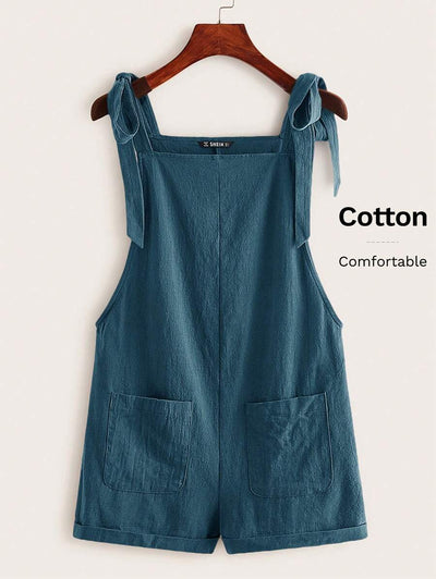 Knotty | Summer Pinafore Romper