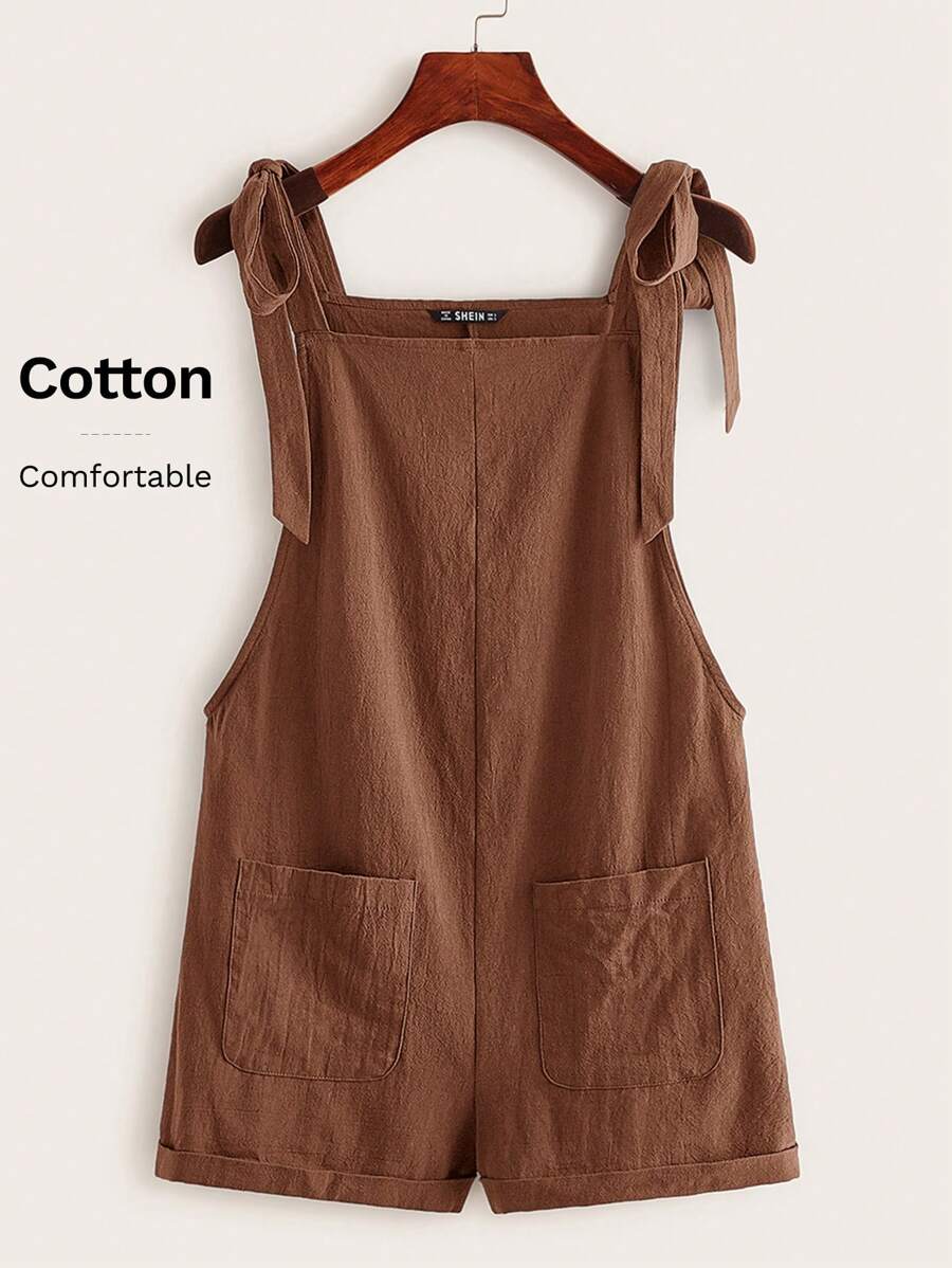 Knotty | Summer Pinafore Romper