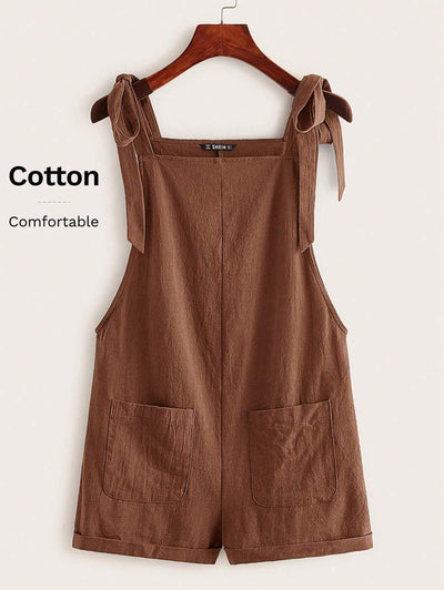 Knotty | Summer Pinafore Romper